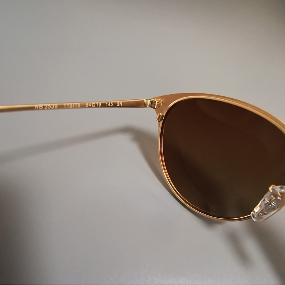 Ray-Ban Women's Beige Frame Brown Lens Sunglasses - Picture 7 of 16